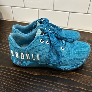 NOBULL Teal Knit Sneakers